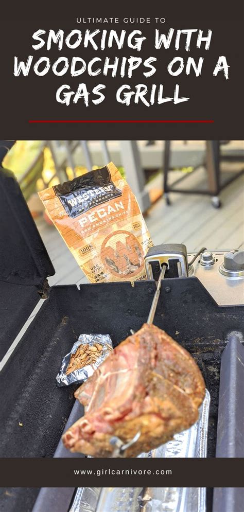 cooking with wood chips on a gas grill